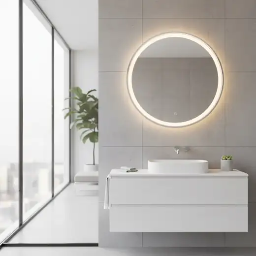 Espelho com LED - Vidraçaria Hilário Imbé RS