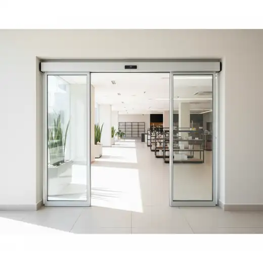 Porta Automática de Vidro - Vidraçaria Hilário Imbé RS